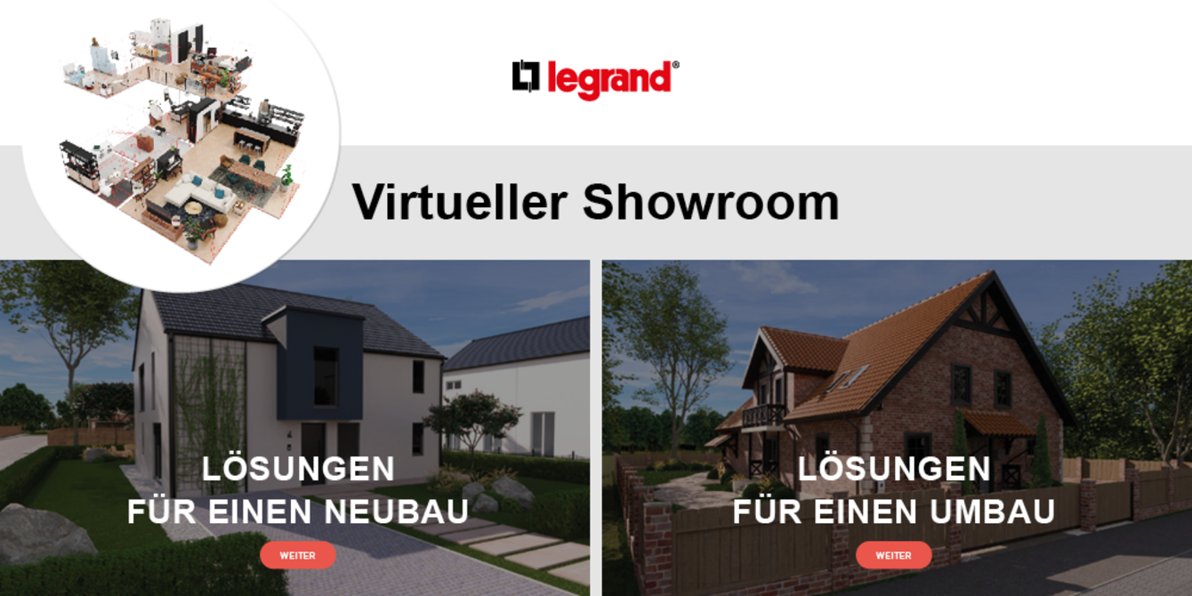 Virtueller Showroom bei ELBA Elektroinstallation und Bauelemente GmbH in Großräschen