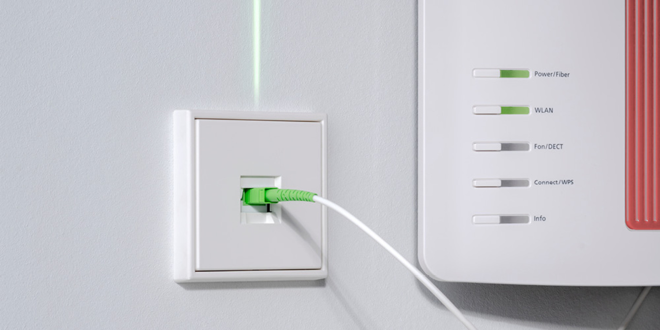 Die neuen Glasfaser-Anschlussdosen bei ELBA Elektroinstallation und Bauelemente GmbH in Großräschen